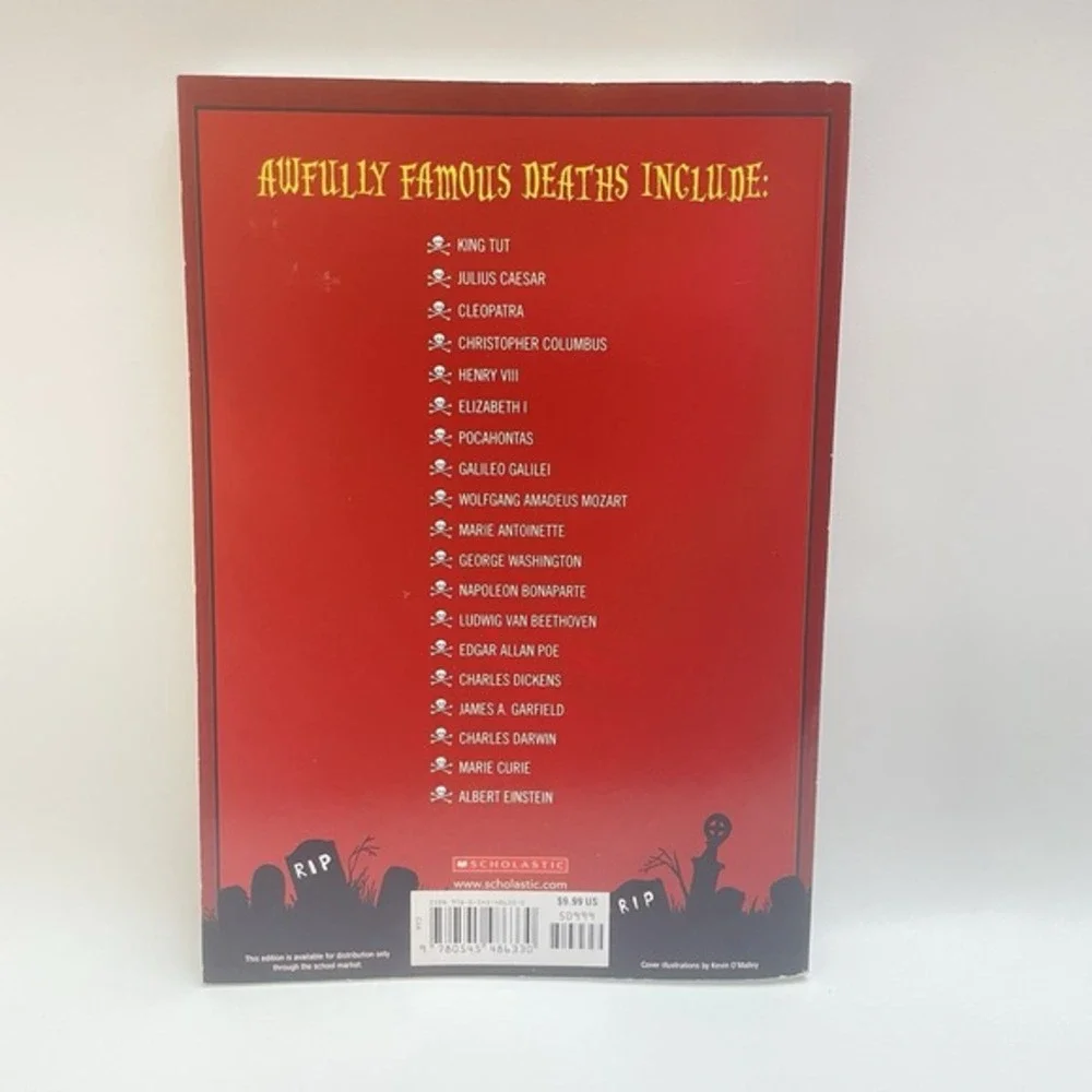 How They‎ Croaked: The Awful Ends of the Awfully Famous by Bragg, Georgia Book
